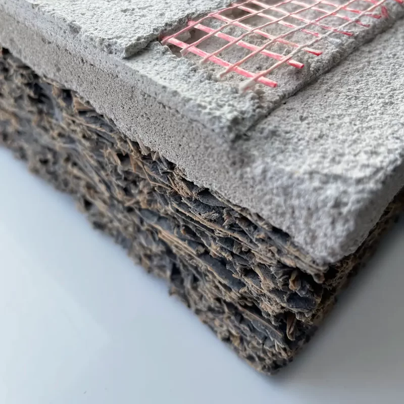 Savolit Plus Wood Wool Board With Render