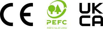 CE, PEFC, UKCA